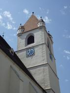 Church Tower at Blue sky