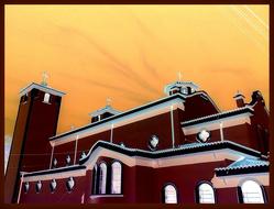 Church as a Painting