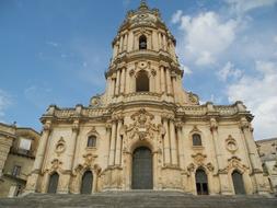 Duomo di San Giorgio Catholic Church in Ragusa, Italy