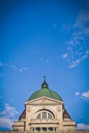cross on Church Roof Cupola