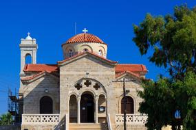 Architecture Building Chapel in cyprus