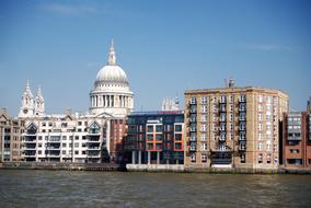 St. Paul's Cathedral and river