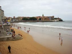 Asturias Beach Of sea