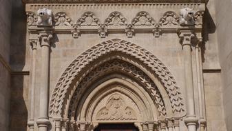 Church arch in Budapest