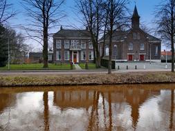 canal church in the Netherlands