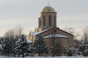 Winter Snow Architecture