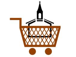 church shopping cart