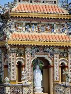 Viet Nam Cao Dai Temple Door