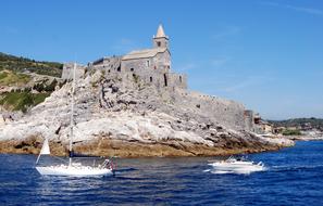 Castle Cliff and Boats