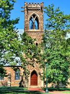 Bell Tower Stone Church