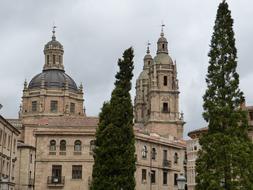 Historically Salamanca church in Spain