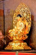 golden buddha as deity