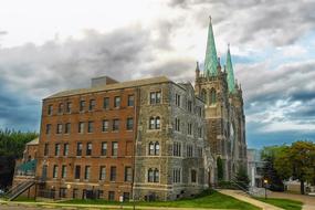 church in hazelton, Pennsylvania, USA