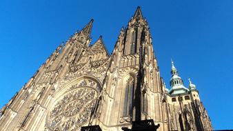 historical Cathedral Church in Prague