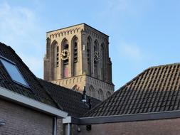 Building Church Tower Square