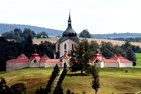 landscape of chapel Church Unesco