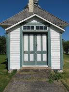 small Church Building Door