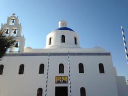 Santorini Church facade