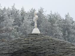 Winter Snow Church