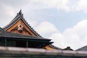 Architecture roof temple