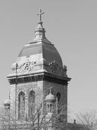 Church Architecture in black and white