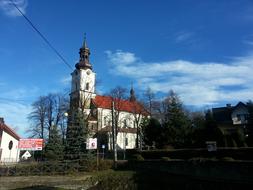 Church Poland Winter