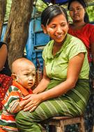 Myanmar Bagan Burma people