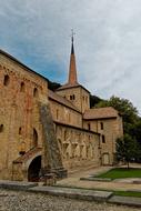 Abbey Romaimoutier Switzerland