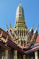 Thailand Temple on a sunny day