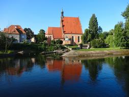 Bydgoszcz Cathedral Waterfront