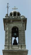 bell tower in xylotymbou, Cyprus