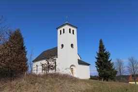 Church Building Steeple