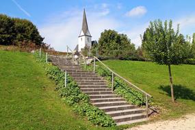 Stairs Gradually Away