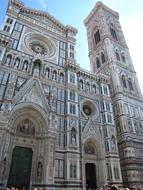 Cathedral of Santa Maria del Fiore, main entrance, italy, florence