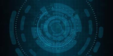 cyber network technology drawing
