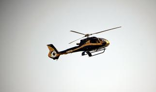 Helicopter Flying sky