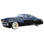 black futuristic car