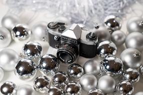 Camera Retro and bubble