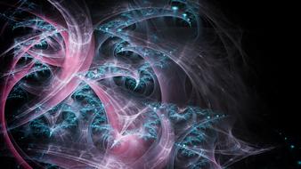 spiral fractal texture background design