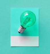 Bulb Card Electric drawing