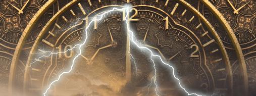 Time, Futuristic banner