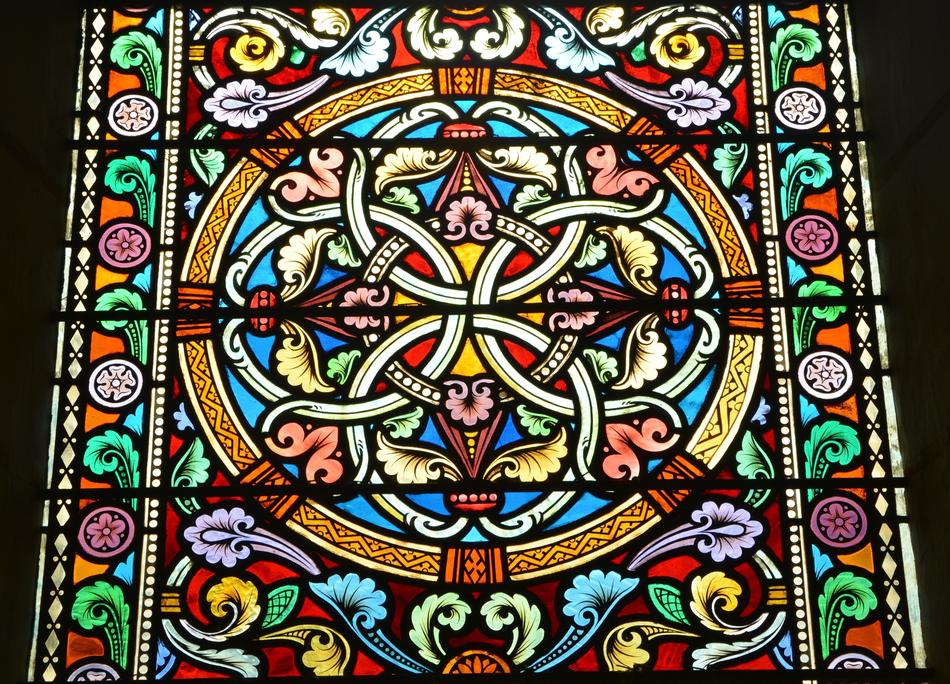 Stained Glass Colored