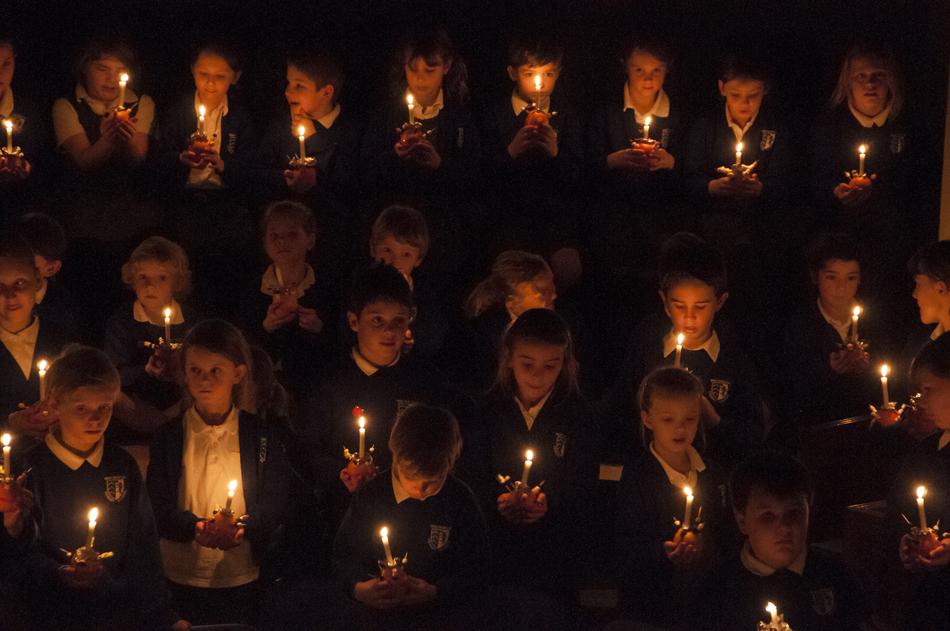 Christmas Candles people