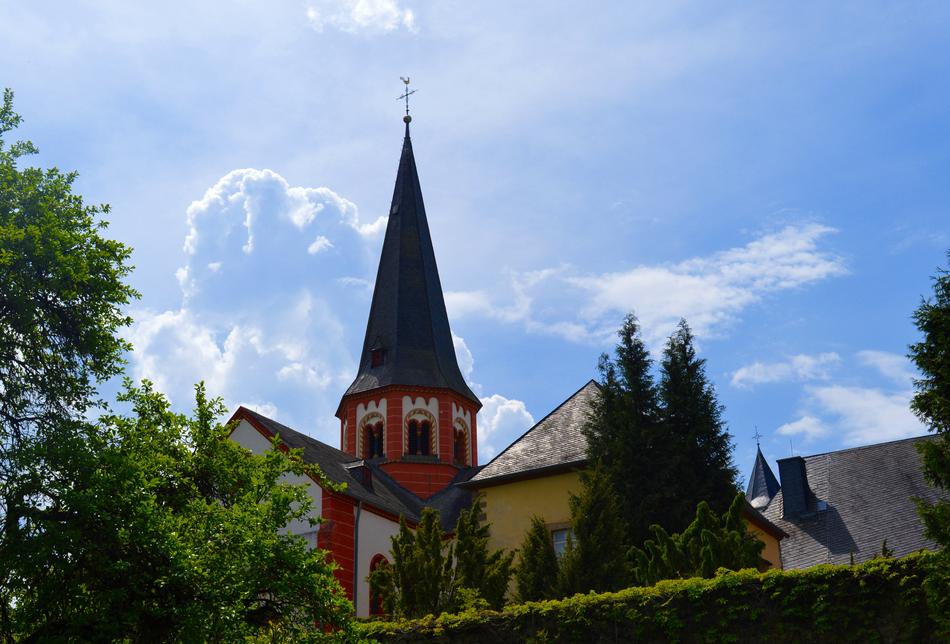 Abbey Monastery sun sky