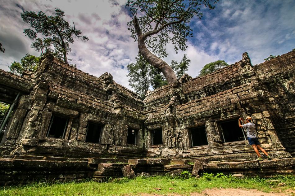 Temple Old Architecture and trees