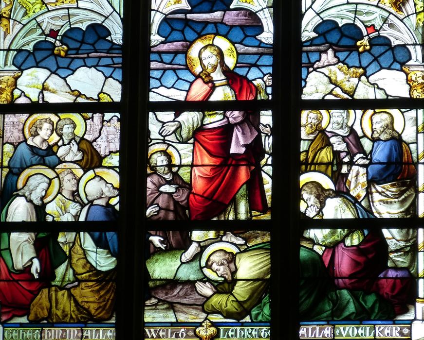 Church Window glass image