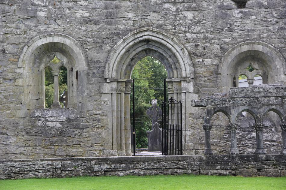 Abbey Church green garden