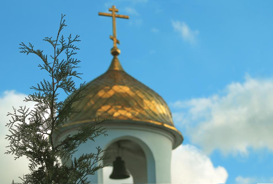 The Dome Of Church gold