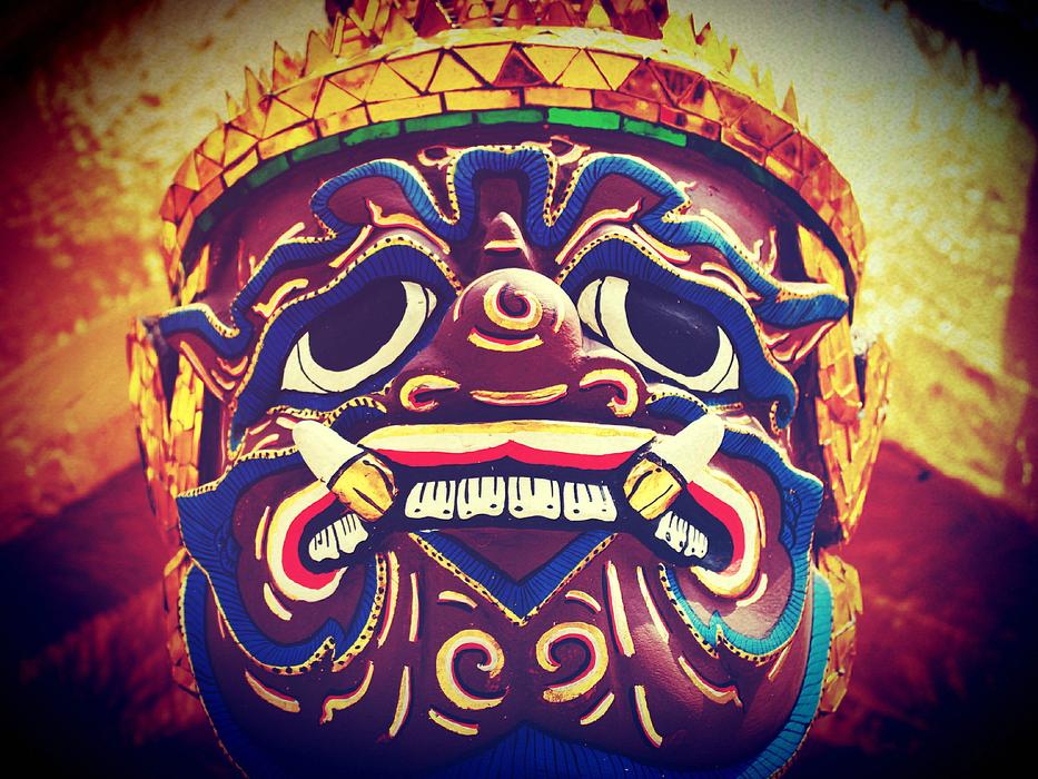 Asian Background decoration drawing