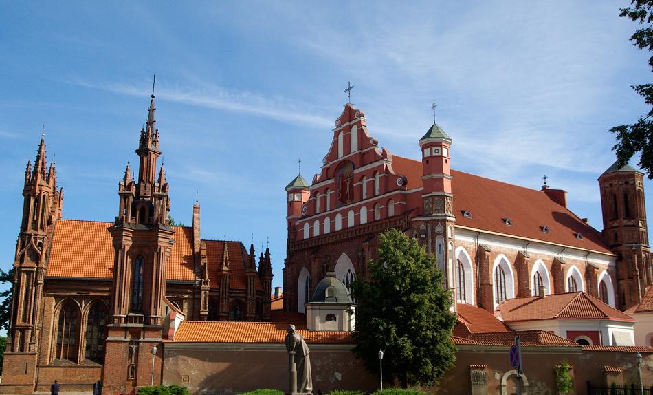 st anne's church in lithuania
